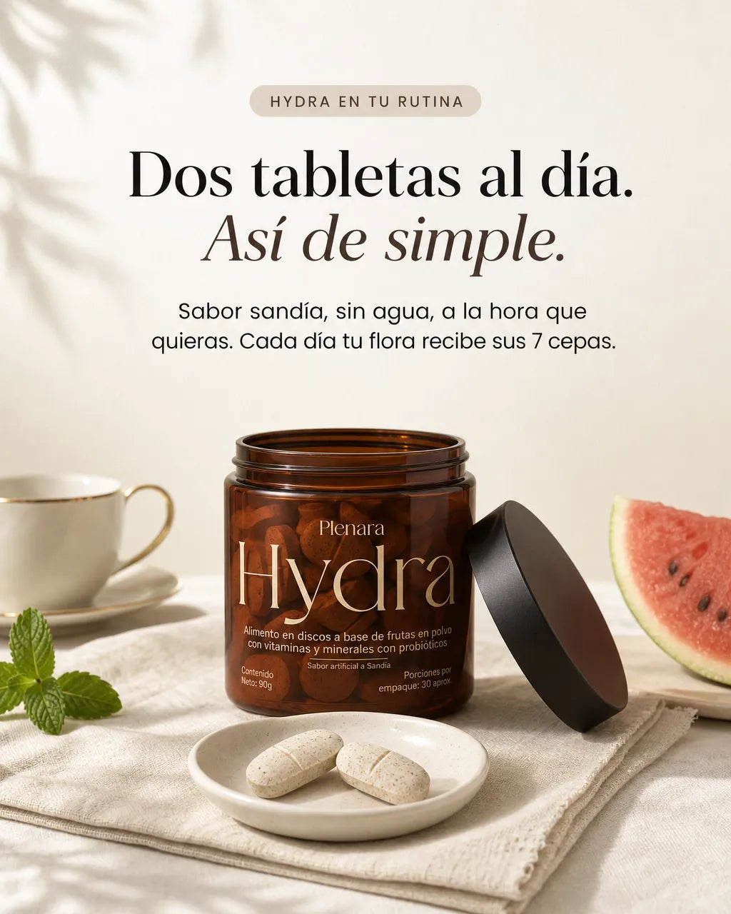 Hydra en tu rutina
